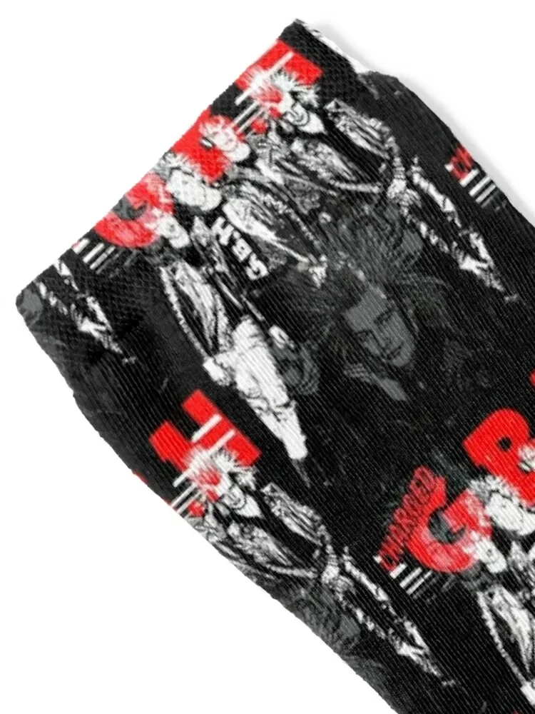 Punk classic Socks Sports Stockings compression crazy anti slip football Socks Man Women's