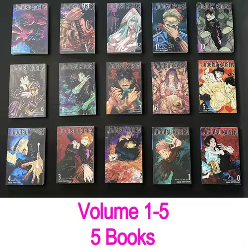 1 Book Anime Jujutsu Kaisen Japan Youth Teens Fantasy Science Mystery Suspense Manga Comic Book English Split for sale livre - Image 9