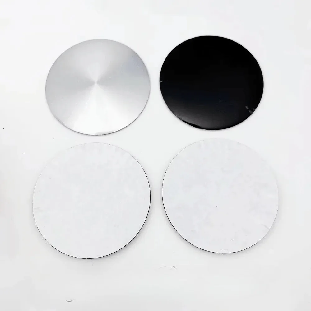4pcs 45mm 50mm 56mm 60mm 65mm 70mm 75mm Solid Color Car No Logo Emblem Sticker Car Wheel Hub Center Cover Cap Badge Accessories