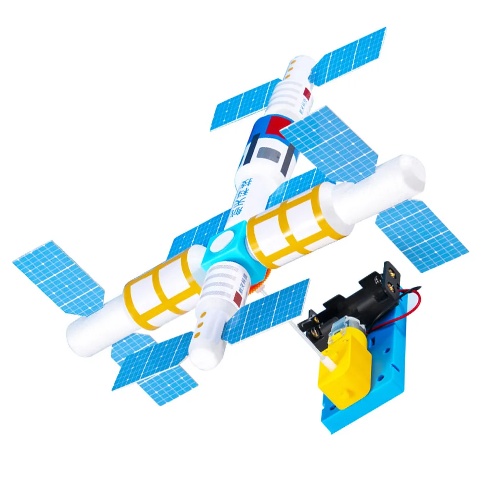 

Assembly Kit DIY Detailed Space Shuttle Satellite Educational Science Learning Experiment for Kids Students