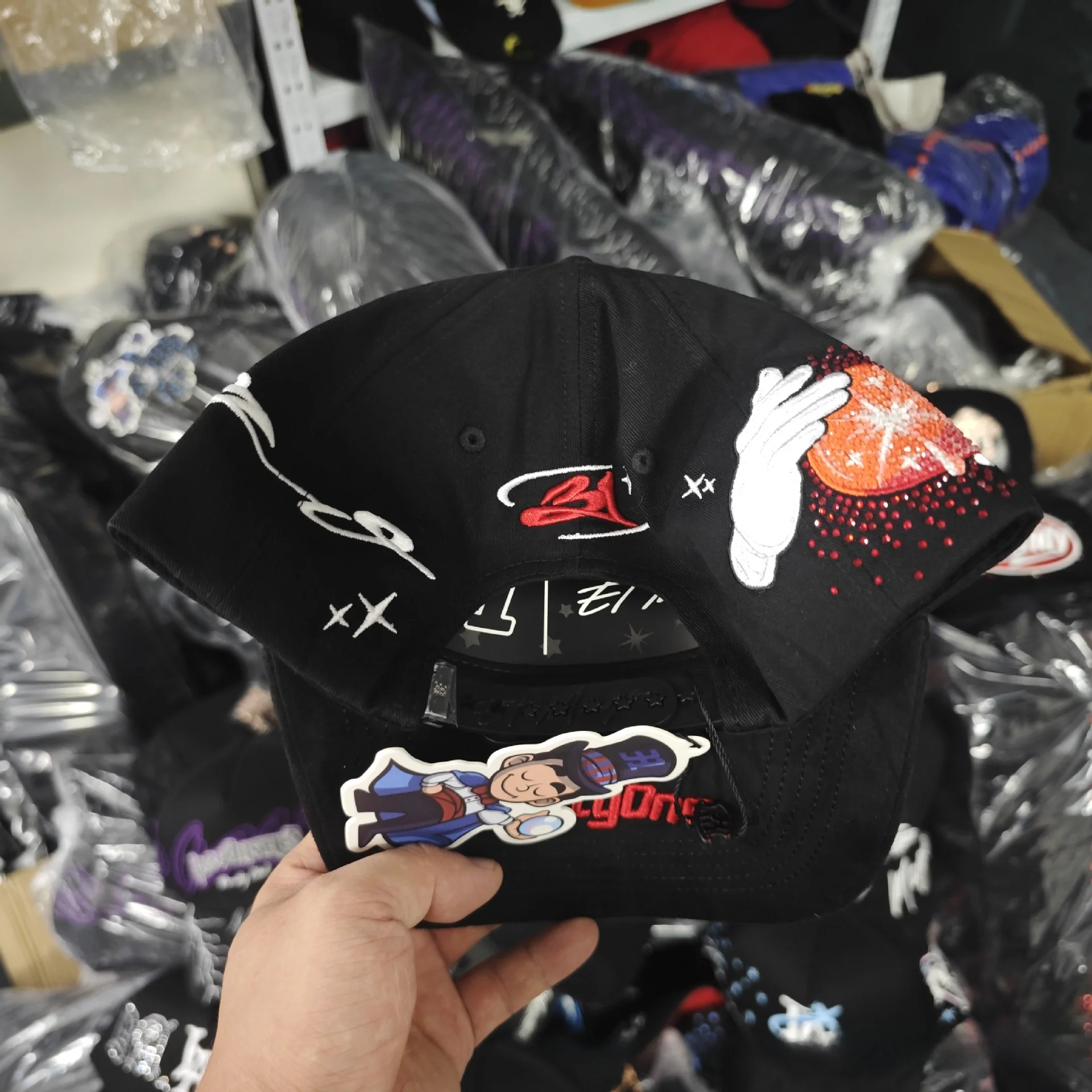 قابل للتعديل النمط الأمريكي قبعة بيسبول DANDY القبعات العصرية قبعة واقية من الشمس قصيرة حافة قبعة عصرية للتنقل قماش قبعة