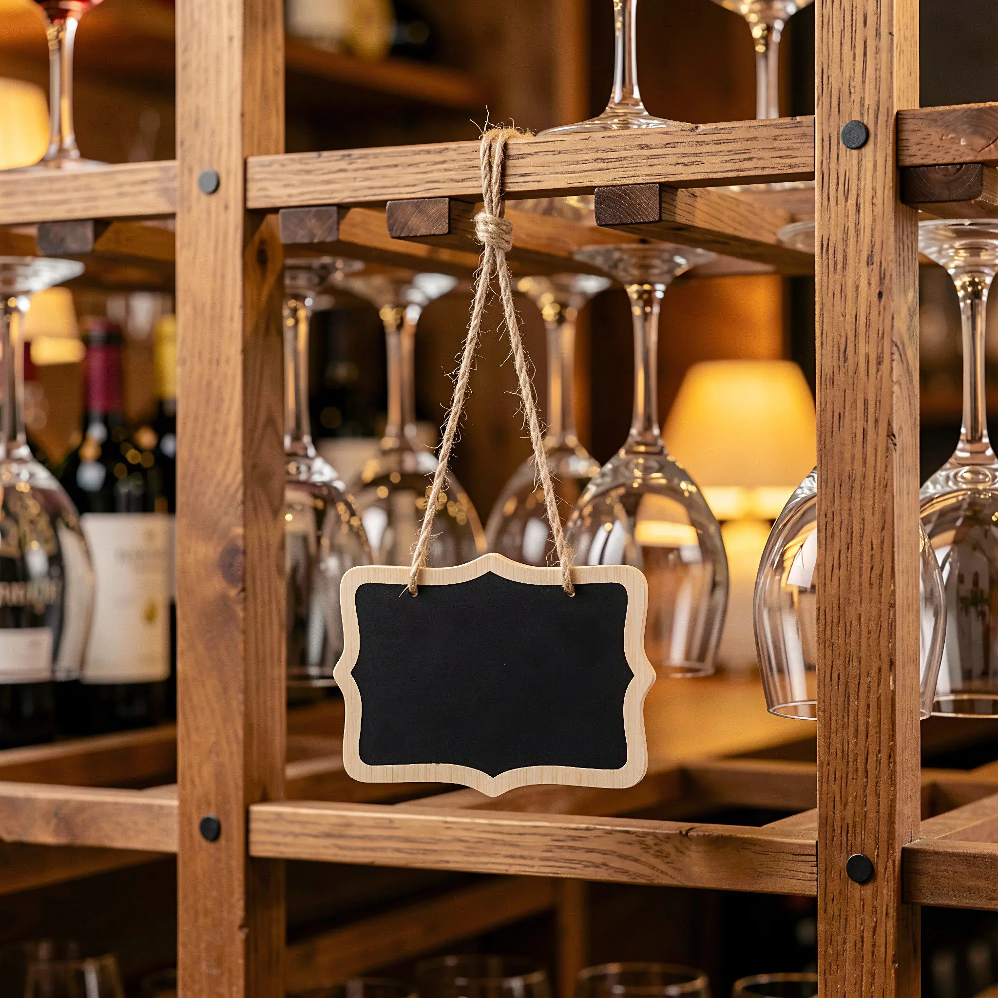 40Pcs Mini Wooden Blackboard Labels Hanging Chalkboard Signs Food Tags Reusable Party Wedding Buffet Table Decorations