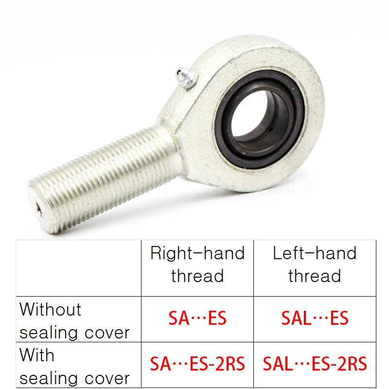 Rod Ends Joint Bearings SA5E SA6E SA8E SA10E SA12E SA15ES Male Thread Metric Spherical SAL5E SAL6E SAL8E SAL10E SAL12E SAL15ES