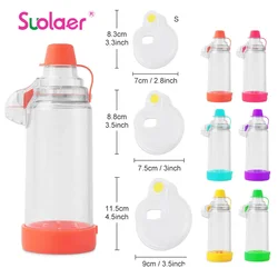Automizer Spacer Mist Storage Compressor Nebulizer Tank chamber with Mask Cup for Adults Children Asthma Inhale Chamber