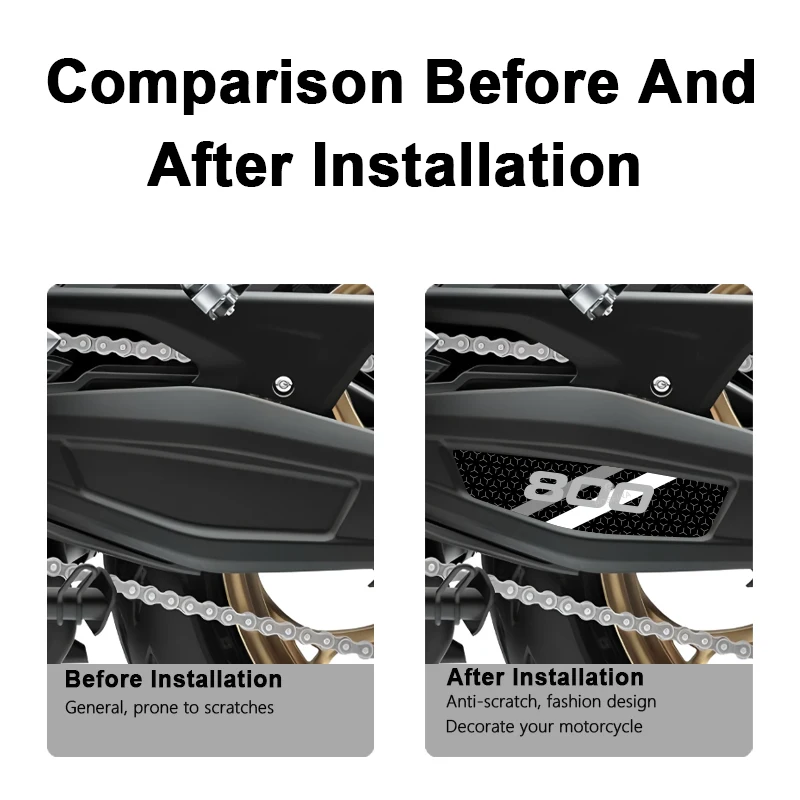 POSFIRA Motorcycle Swing Arm Sticker Vinyl Decals for Triumph Trident 800 2026 Motorbike Swingarm Decoration Accessories