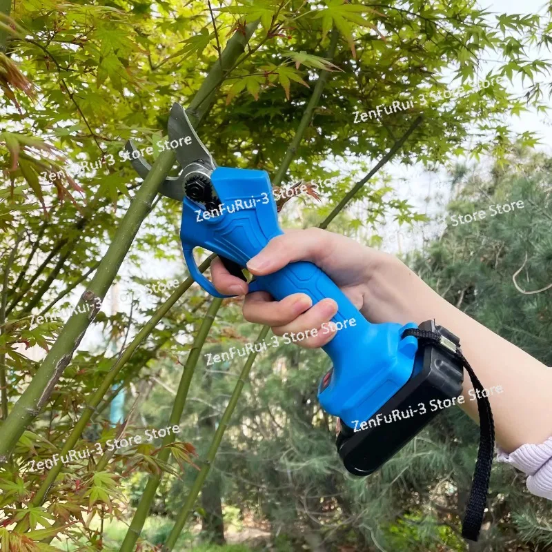 مقصات التقليم الكهربائية اللاسلكية الاحترافية، بطارية ليثيوم قابلة لإعادة الشحن، مقلم فرع شجرة 28 مم #2