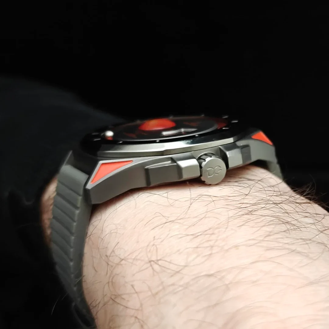 

DG0132 Brass Copper Case New Magnetic Watch 2026 Daniel Gorman Giveaway Gift Spouses Thoughtful present Loving Orange Watch