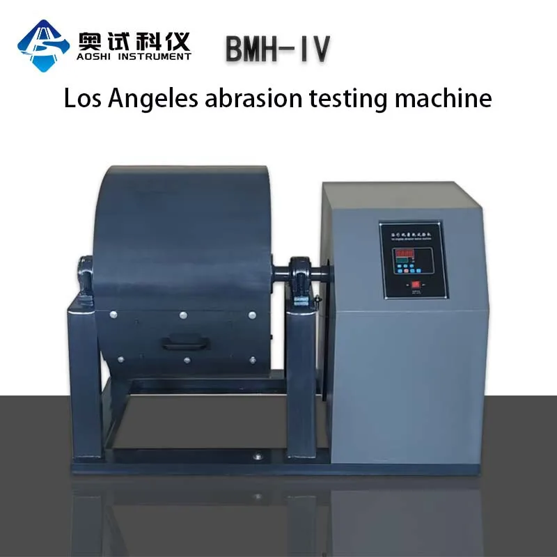 Los Angeles Abrasion Tester Hardness Shelf Type Steel Ball Value Tester Coarse Aggregate Accelerated Polishing Testing Equipment
