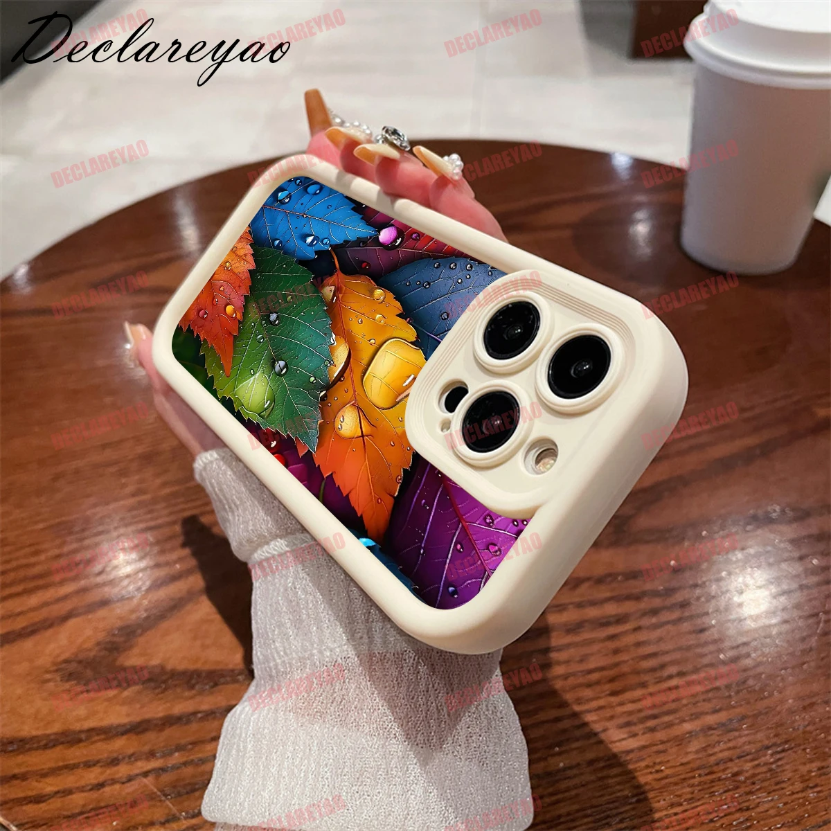 DECLAREYAO لينة ضوء سليم ماتي أغطية بولي يوريثان ل Realme 8 GT6 نوت 60 C71 Q C75 زائد نارزو N63 30 9 7 Q5 V2 غطاء حافظة مقاوم للصدمات #1