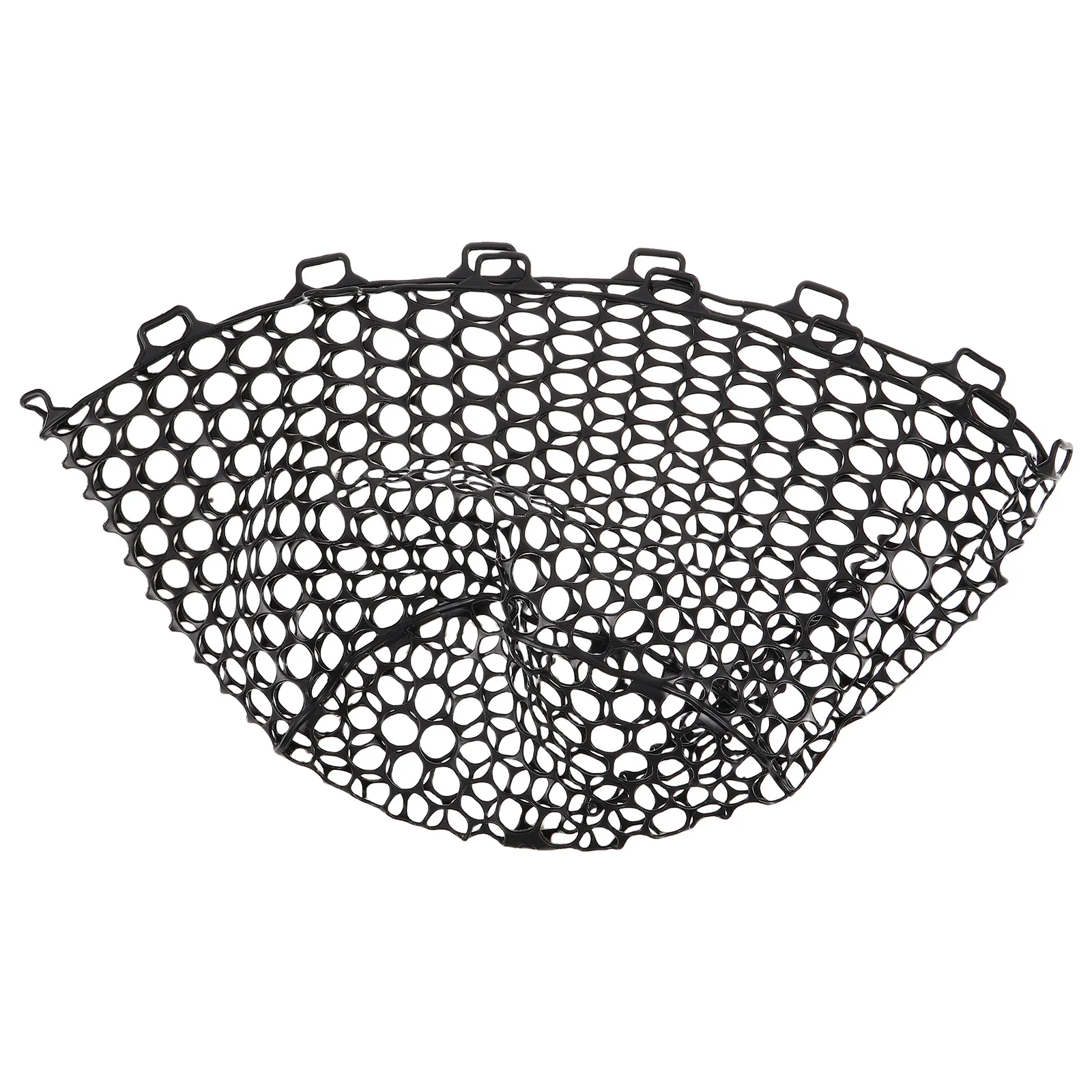 

Foldable Silicone Fishing Net Mesh Replacement Bag Flexible Tear Resistant Fish Net Catching Release Accessories