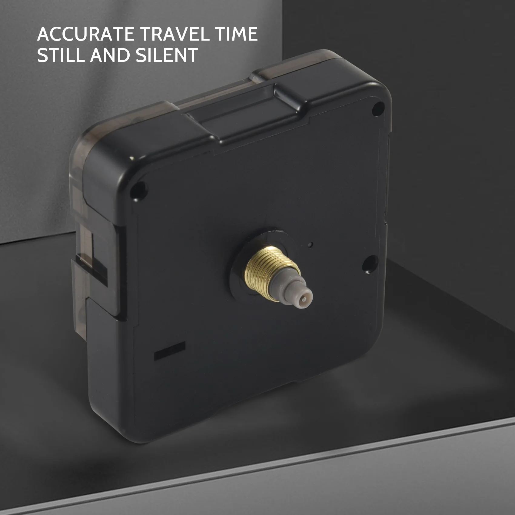 آلية حركة ساعة الكوارتز ABQR أجزاء إصلاح ذاتية الصنع باللون الأسود + الأيدي #6