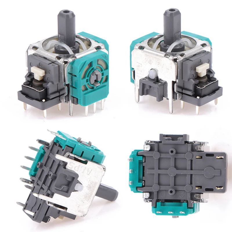 1PCS 3D Analog Joystick Rocker For Switch Pro For PS3 PS4 Gamepad Sticks Sensor Module Repair Controller Parts Accessories