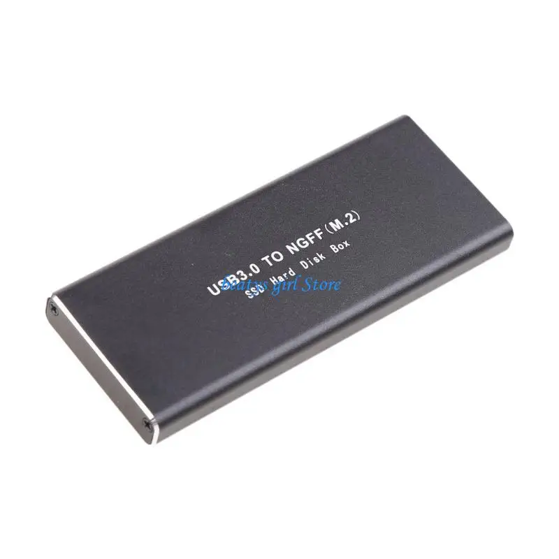 C7AB for M.2 NGFF to USB 3.1 Type-C SSD Mobile Hard Disk Box Adapter External Enclosu