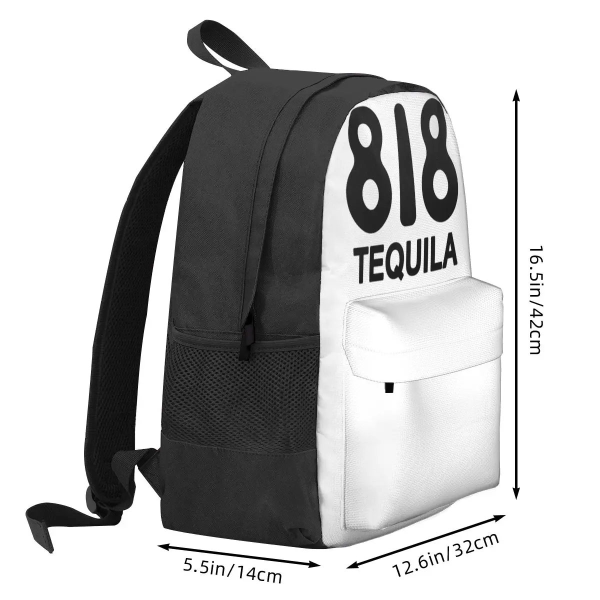 818 merch 818 Tequila กระเป๋าสะพายหลังโลโก้กระเป๋าหนังสือเด็กหญิงเด็กชายนักเรียนกระเป๋านักเรียนลายการ์ตูนสำหรับเด็กกระเป๋าสะพายหลังเป้ใส่แล็ปท็อปกระเป๋าสะพายไหล่