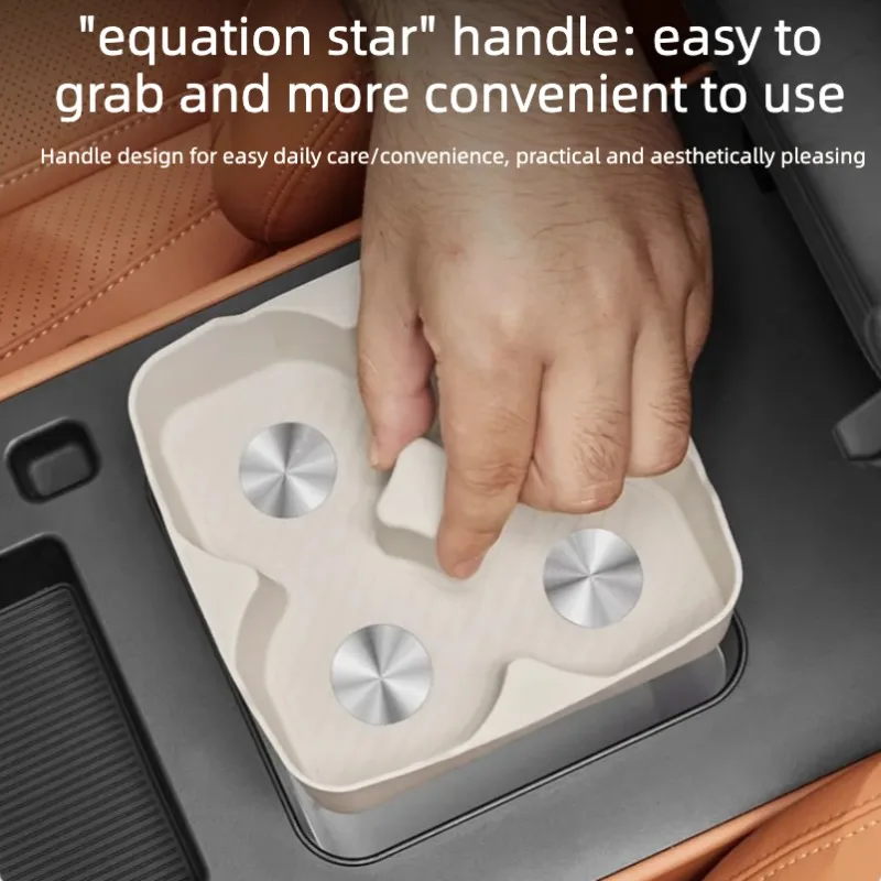 For BYD Ti 7 2025 2026 Wireless Charging Pad Refrigerator Cup Holder Pad Armrest Box Pad Decorative Accessories image 4