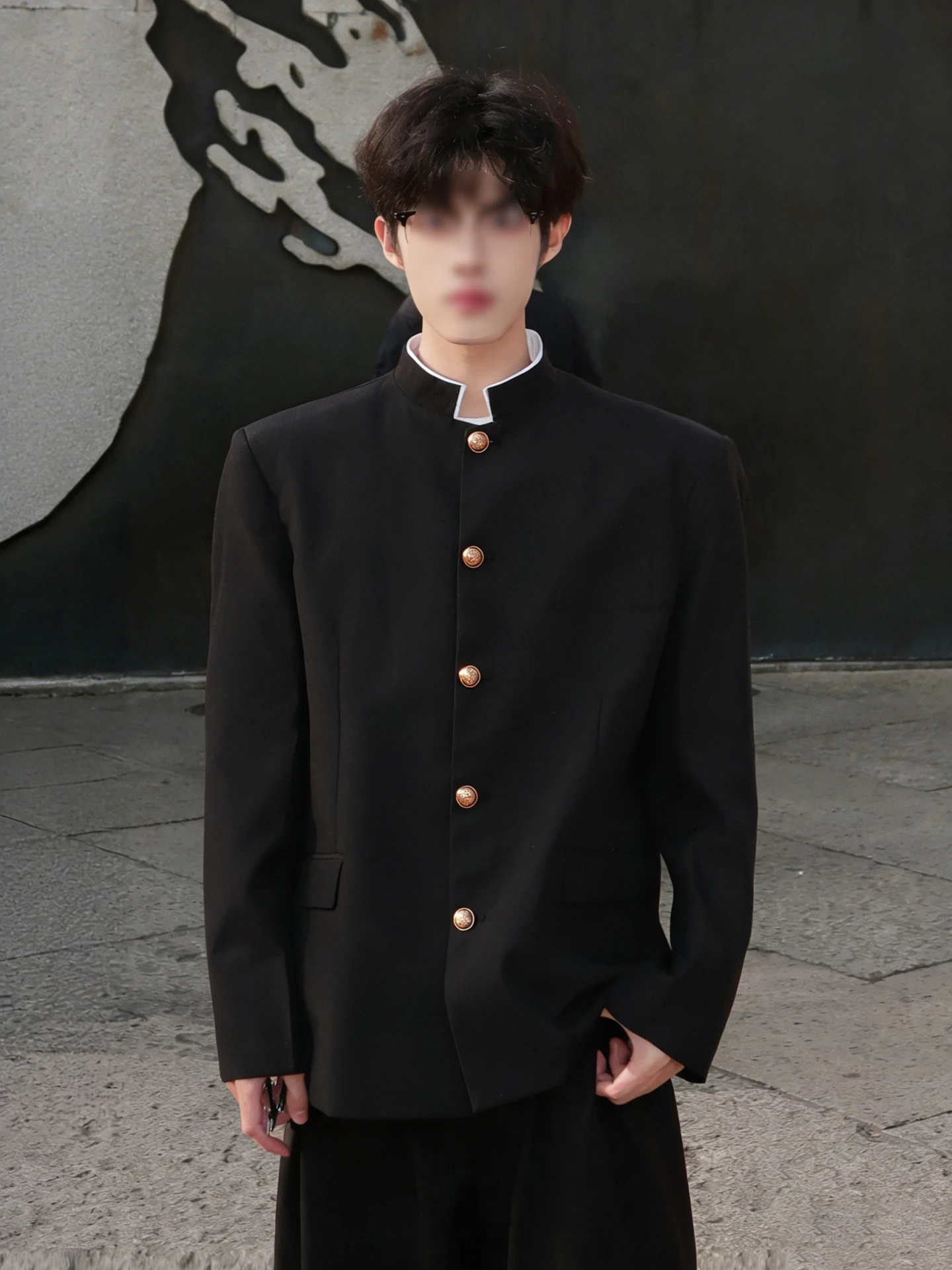 

Новый китайский мужской костюм: пиджак с подплечниками, воротником-стойкой, для свадьбы, помолвки, повседневной носки, из полиэфирного волокна, немнущийся, профессиональный.