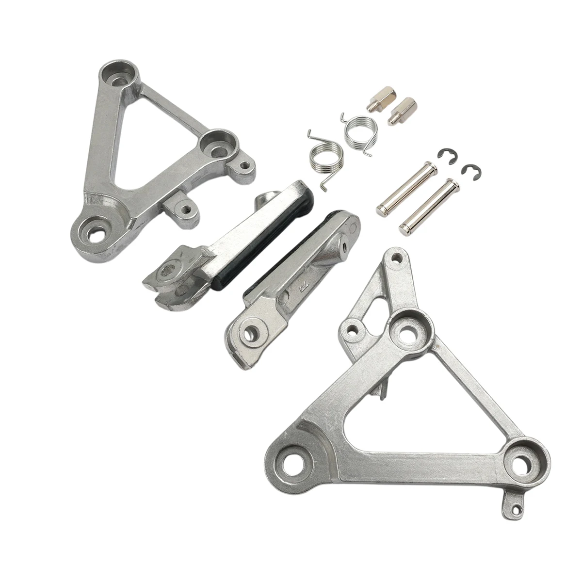 Motorcycle Driver Footpegs Pegs Bracket Set For HONDA CBR400 NC23 1988-1989 Motorcycle Accessories