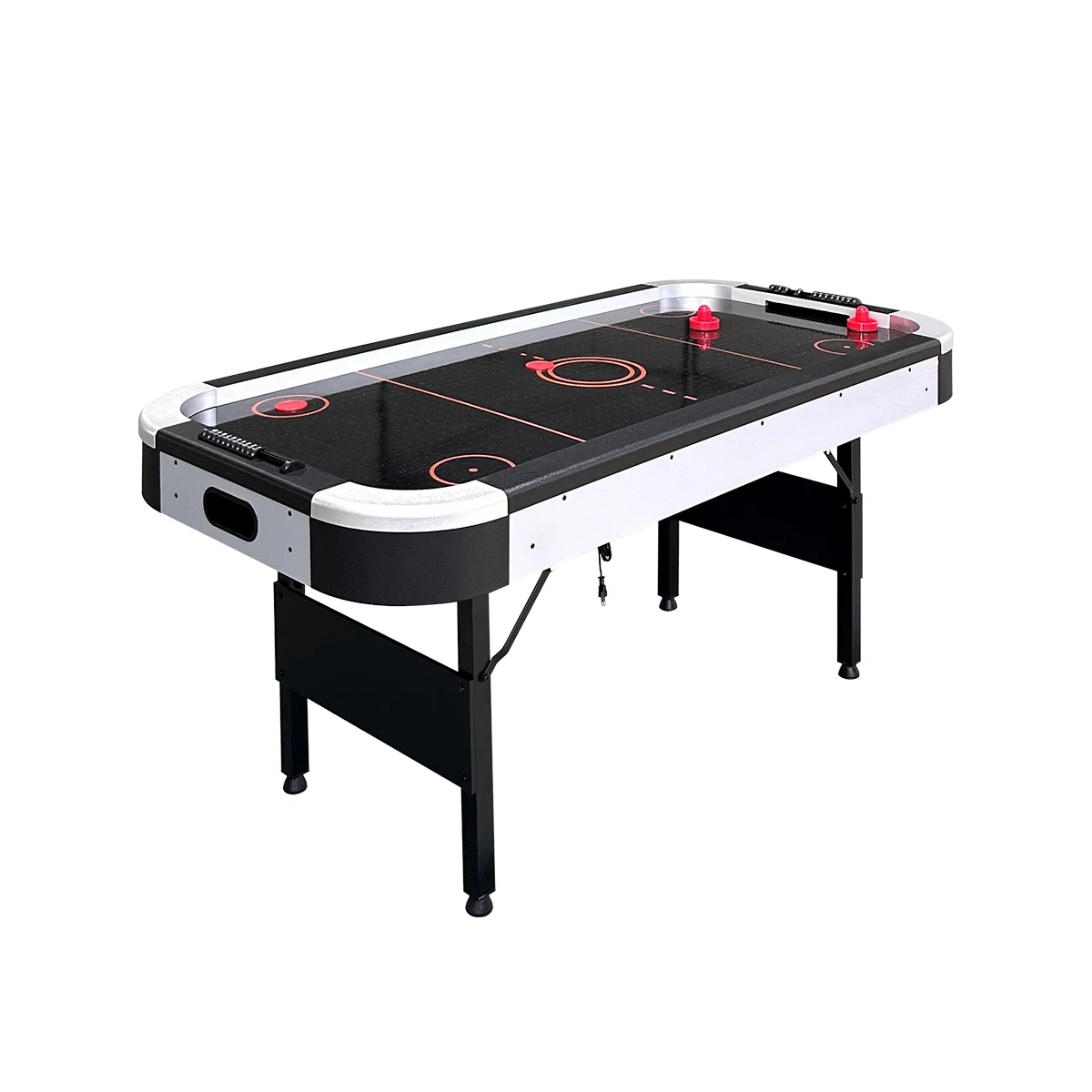 

SZX Indoor MDF Air Hockey Table 5 Feet with Folding Legs Electronic Scorer & Custom Color