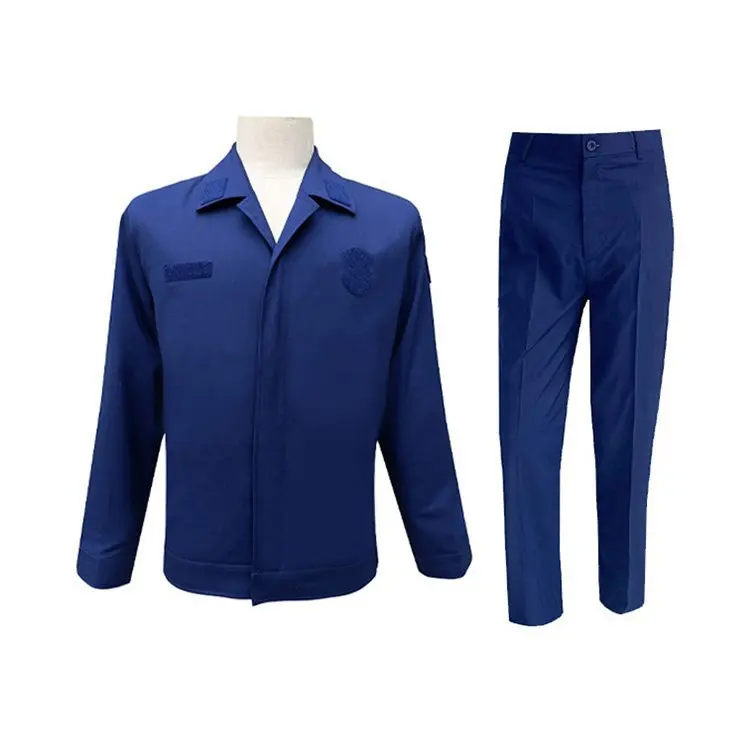 Flame Blue Fire Fighting Equipment Qin Suit Daily Duty Fire Fighting Daily Suit Summer Jacket Work Training Suit