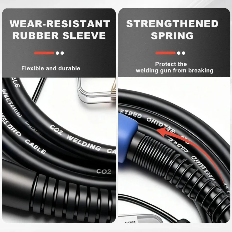 10 Fuß MIG-Pistole Ersatz für Miller AccuLock MDX-250 Millermatic 212 235 250 251 252 255 Multimatic 200 255 Mig-Schweißgerät mit Enh