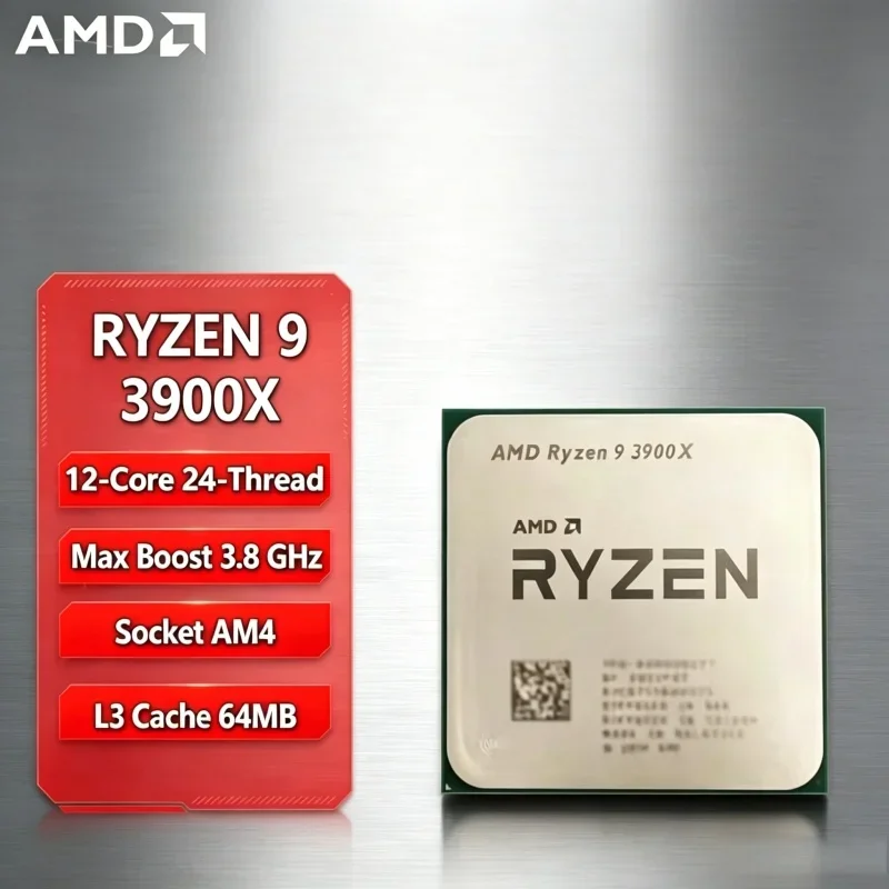 

Stable Creation Work AMD Ryzen 9 3900X 4.6GHz Boost Zen2 Architecture 12-Core 24-Thread AM4 105W Processor Without Box
