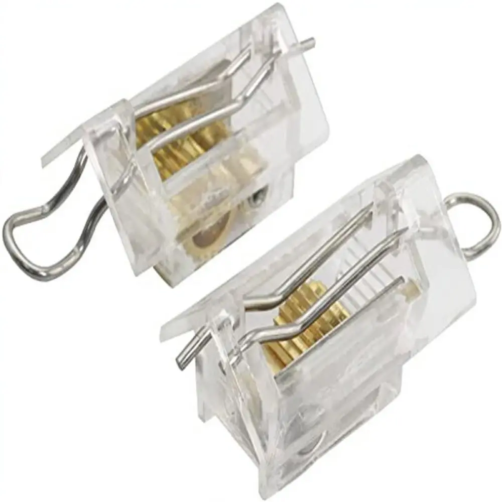Replacement Gear Lock For Blinds Cord Fixation Double Latch Mechanism Window Shade Hardware Curtain Accessory Kit