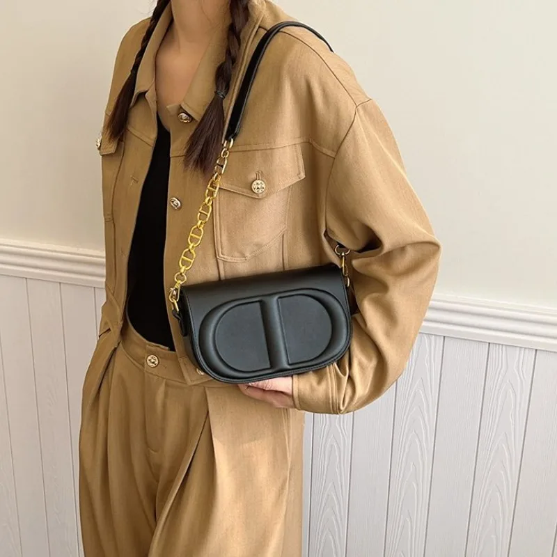 

Ladies Work Style Shoulder Bag Adjustable Strap Crossbody Minimalist Retro Portable Daily Use Campus Gift Hot
