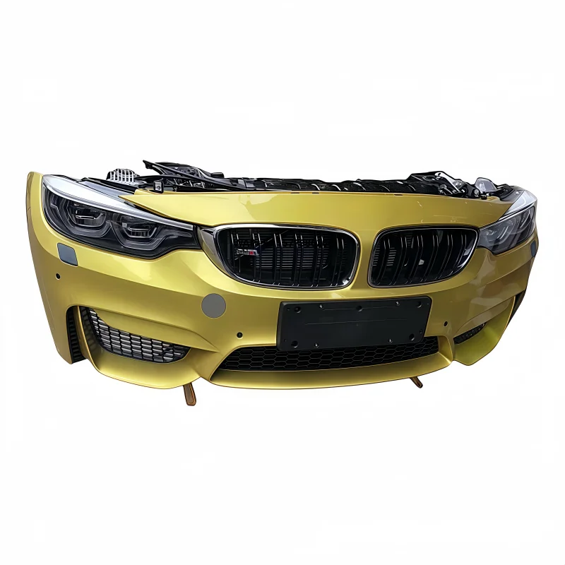 Front Radiator Grille Assembly for -M3 F80 R Includes Bumper Brake Light Screw-On with 1 Year Warranty