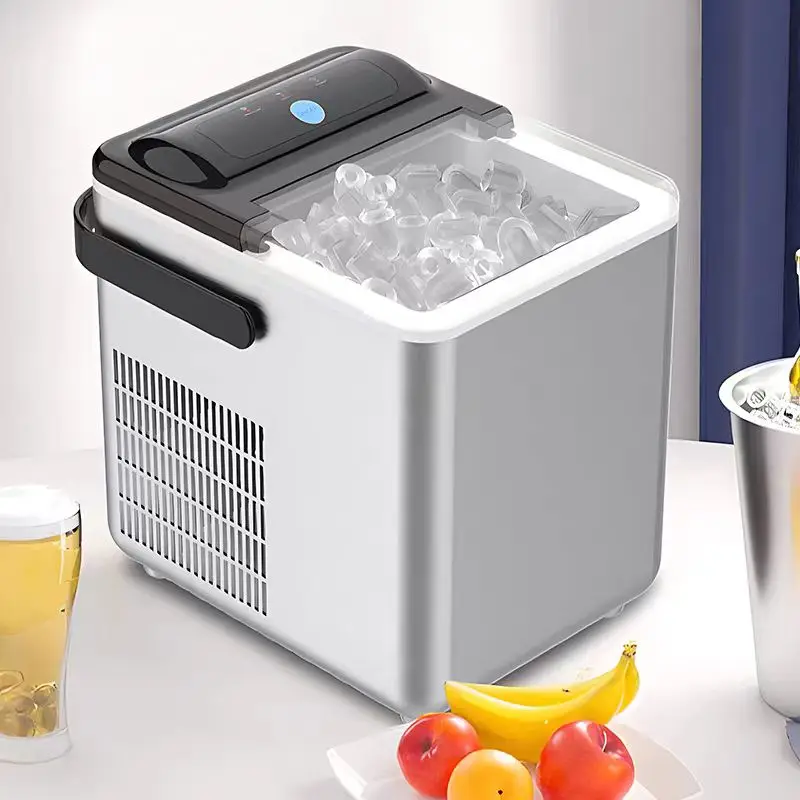 110V/220V Multifunctional household small ice maker with automatic cleaning function, portable ice maker tool 24H/12KG