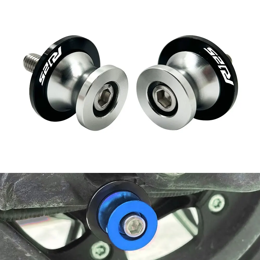 

For YAMAHA YZFR125 Motorcycle Accessories M6 Swingarm Spool Slider 6MM Stand Screws LOGO