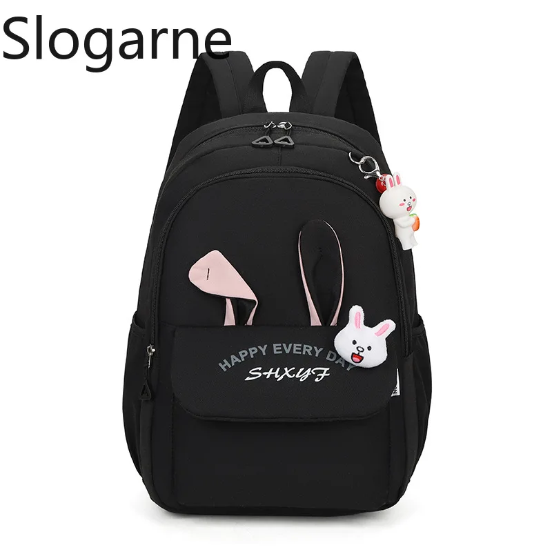 Students Cute Rabbit Schoolbag Teenagers Girls Book Bag Children Kawaii Backpack Women Laptop Backpacks Kids School Bags Mochila