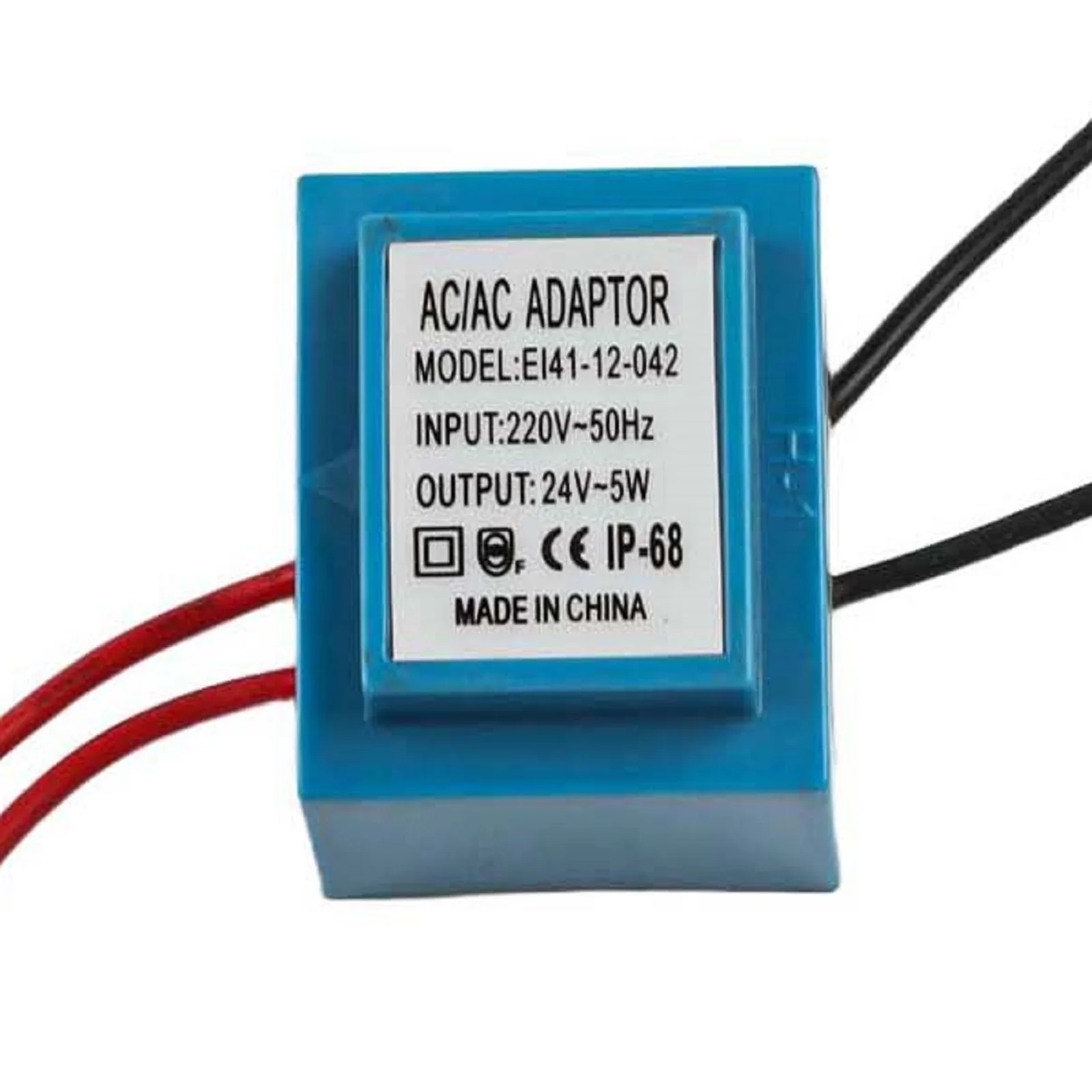 For LED Lighting 81*50*63mm Outdoor Transformer IP68 LED Driver Dustproof And Leakproof Epoxy Resin Fully Molded