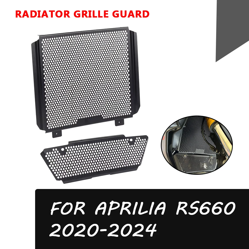 

Motorcycle Accessories Radiator Guard Grille Cover Protector Protective Grill For Aprilia RS 660 RS660 2020 2021 2022 2023 2024