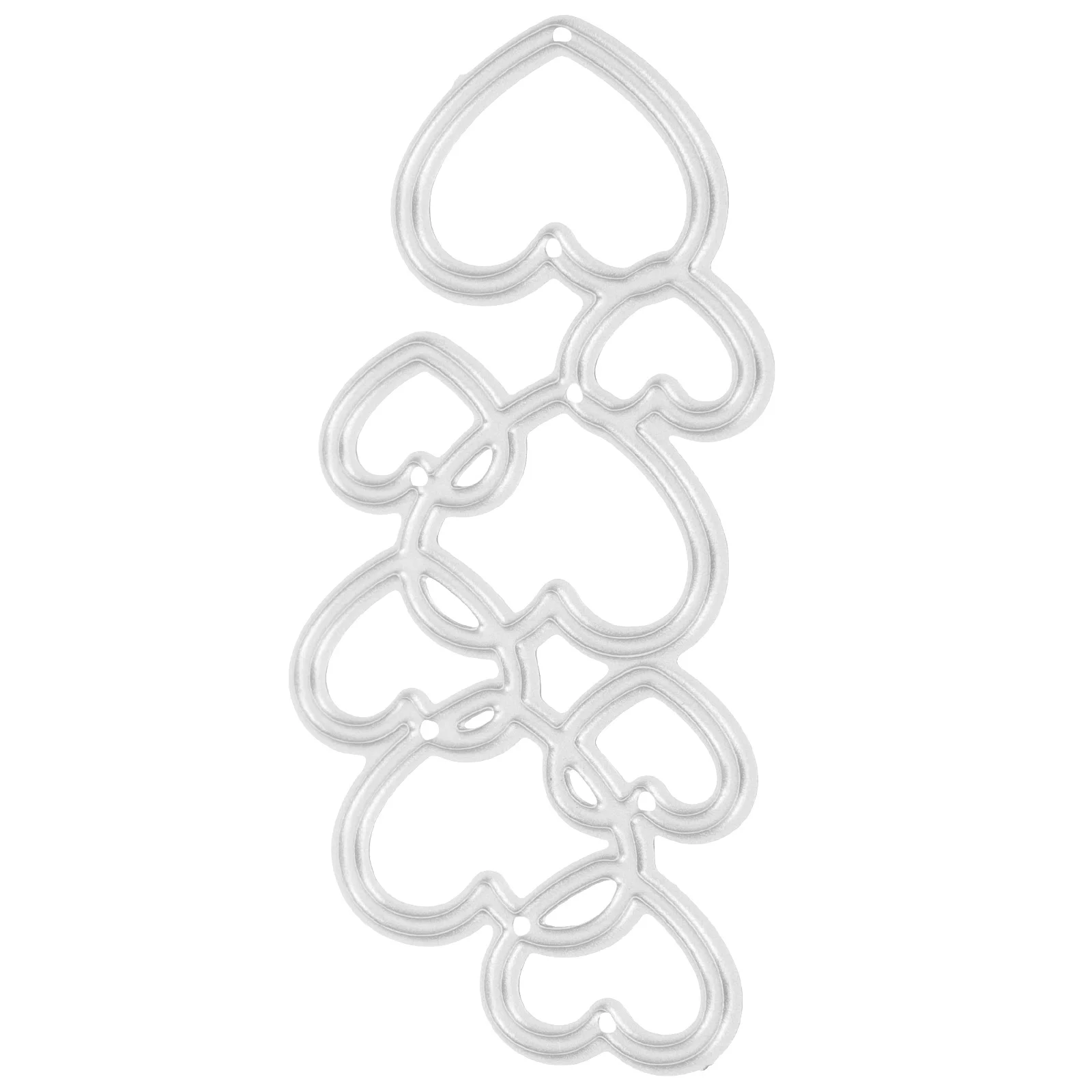 

Mini Heart Metal Cutting Dies High-carbon Steel Reusable Cleanable Scrapbooking Embossing Folders Card Making Crafts Storage