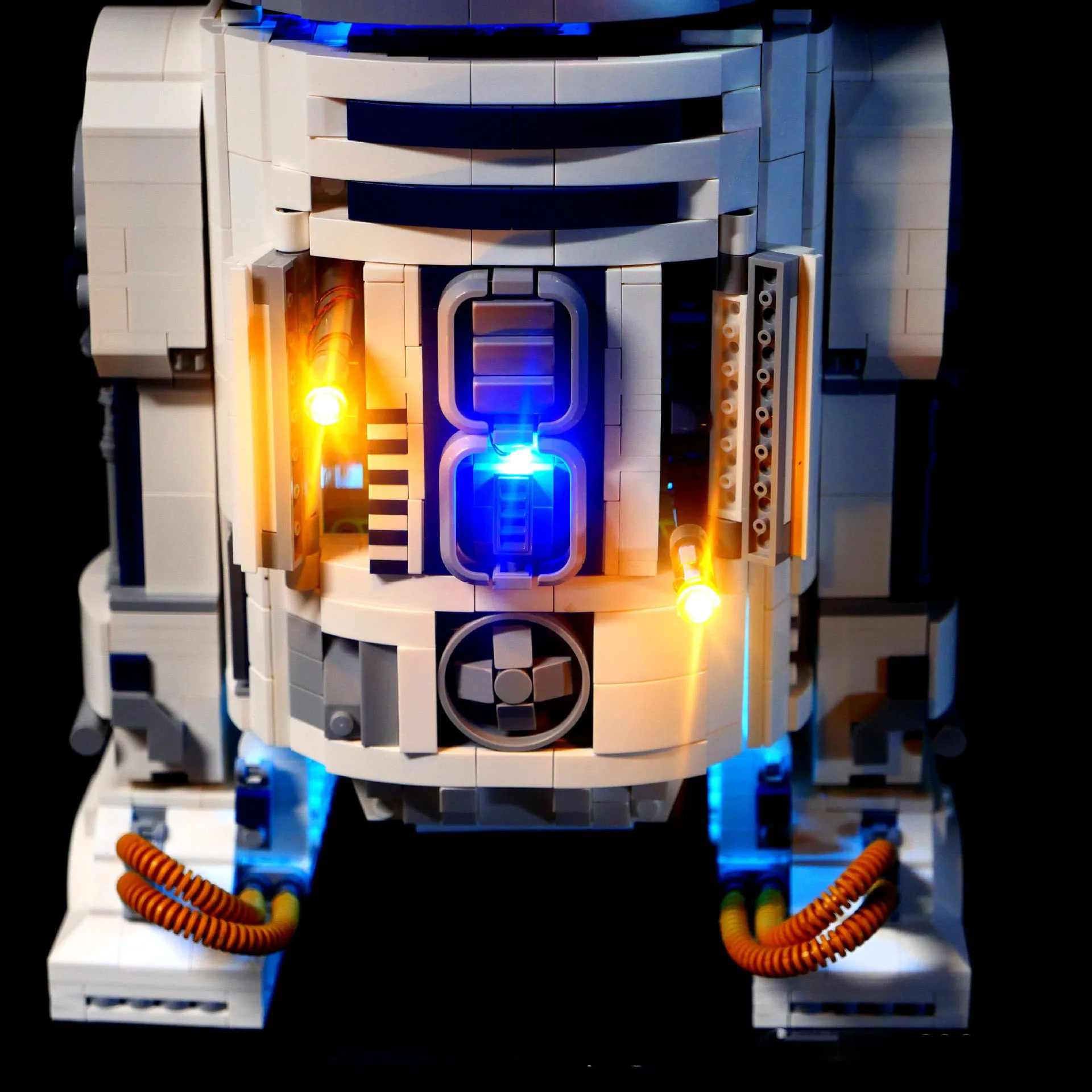مجموعة الإضاءة لإصدار LEGO 75308 R2-D2 Starings Wars RC لا تشمل مكعبات البناء (مجموعة إضاءة LED فقط)