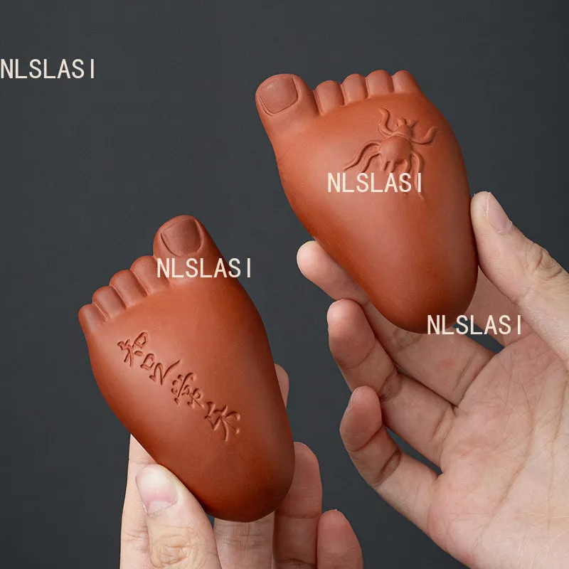 

2pcs Purple Clay Tea Pet Fortune Spider Tea Play Desktop Mini Ornament Chinese Decorative Items Tea Ceremony Accessories