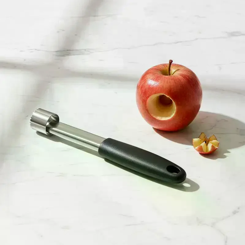 Stainless Steel Cherry Corer With Non Slip Handle And Sharp Blade For Home Kitchen Baking And Fruit Prep