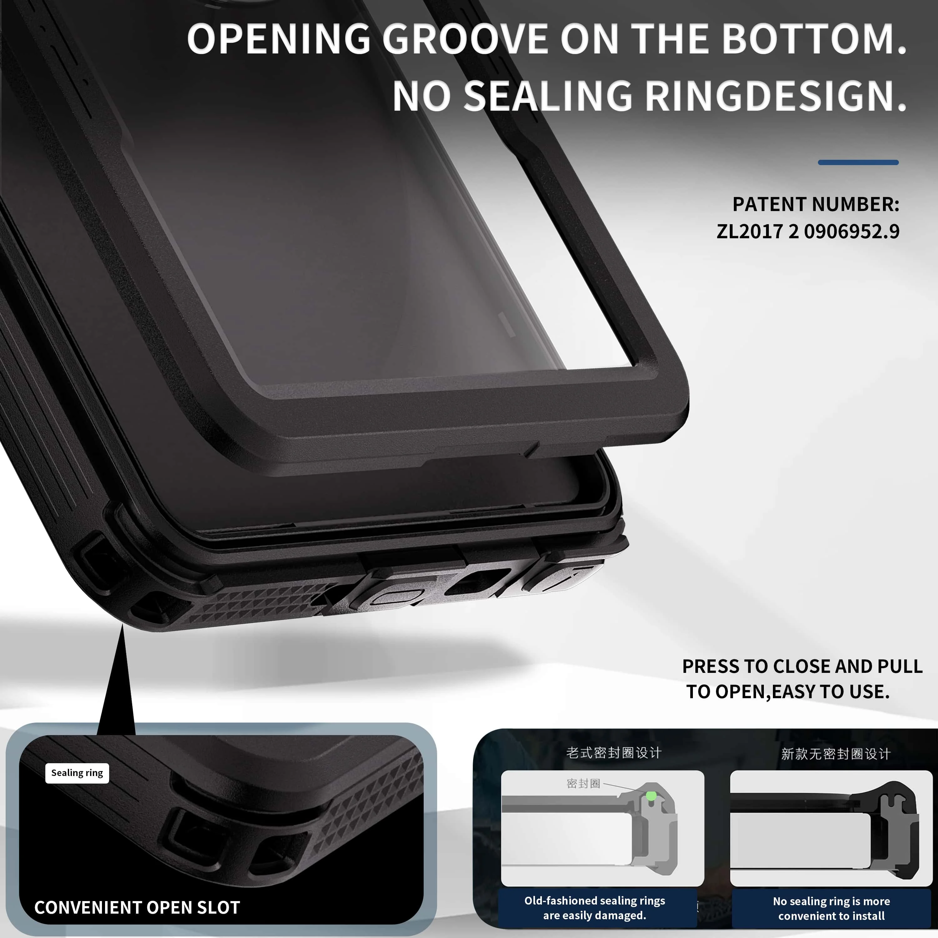 IP68 Wasserdichte Handyhülle mit Magnetischem Lanyard für Samsung Galaxy S25 Ultra S24 (Hinweis: S23 hat keine magnetische Funktion) – Detail 7
