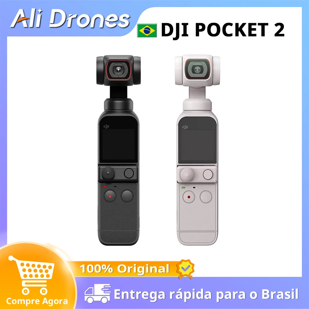 DJI Pocket 2 handheld gimbal 64MP Images camera ActiveTrack 3.0 original brand new in stock