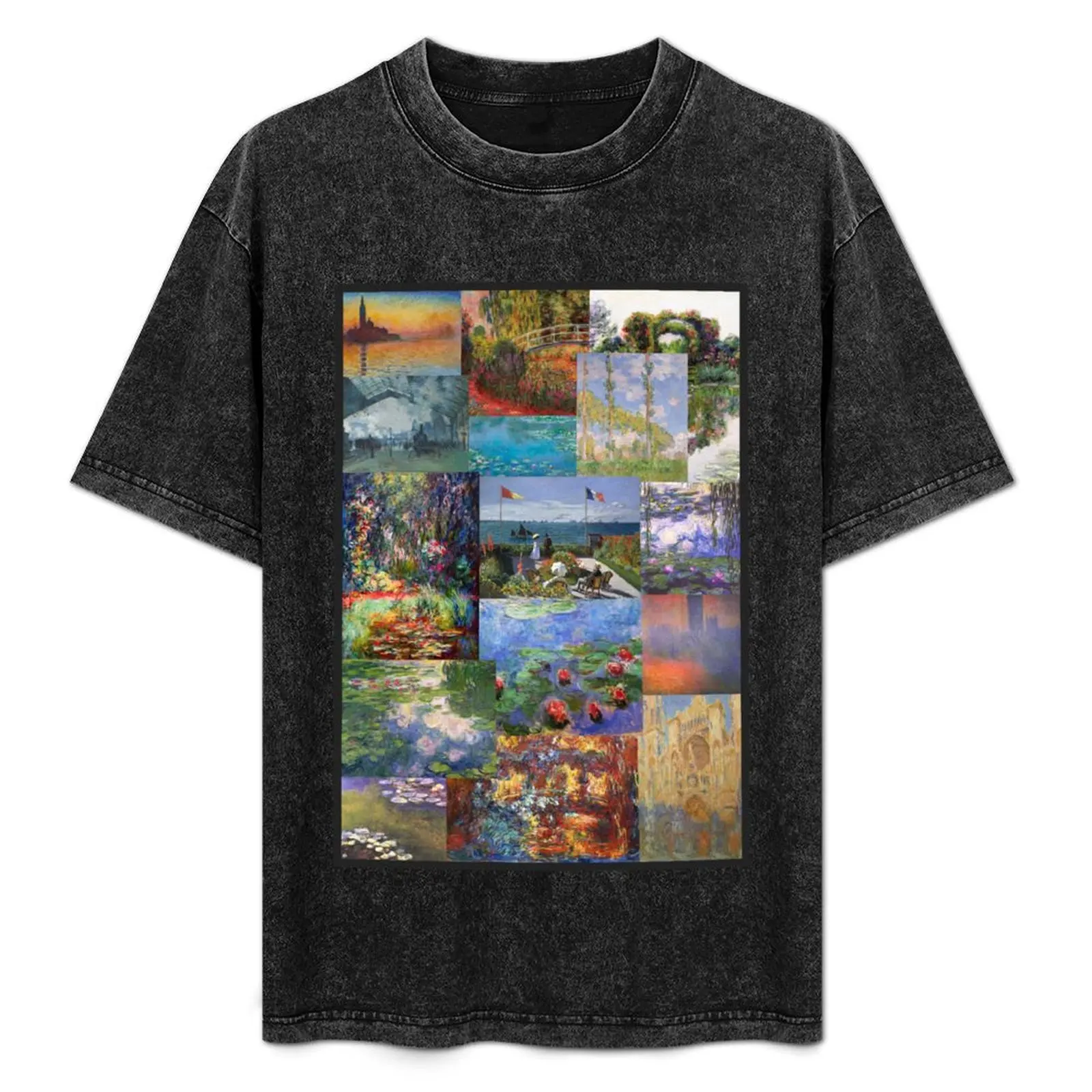 

Claude Monet Art Collage T-Shirt sublime sweat T-shirt men