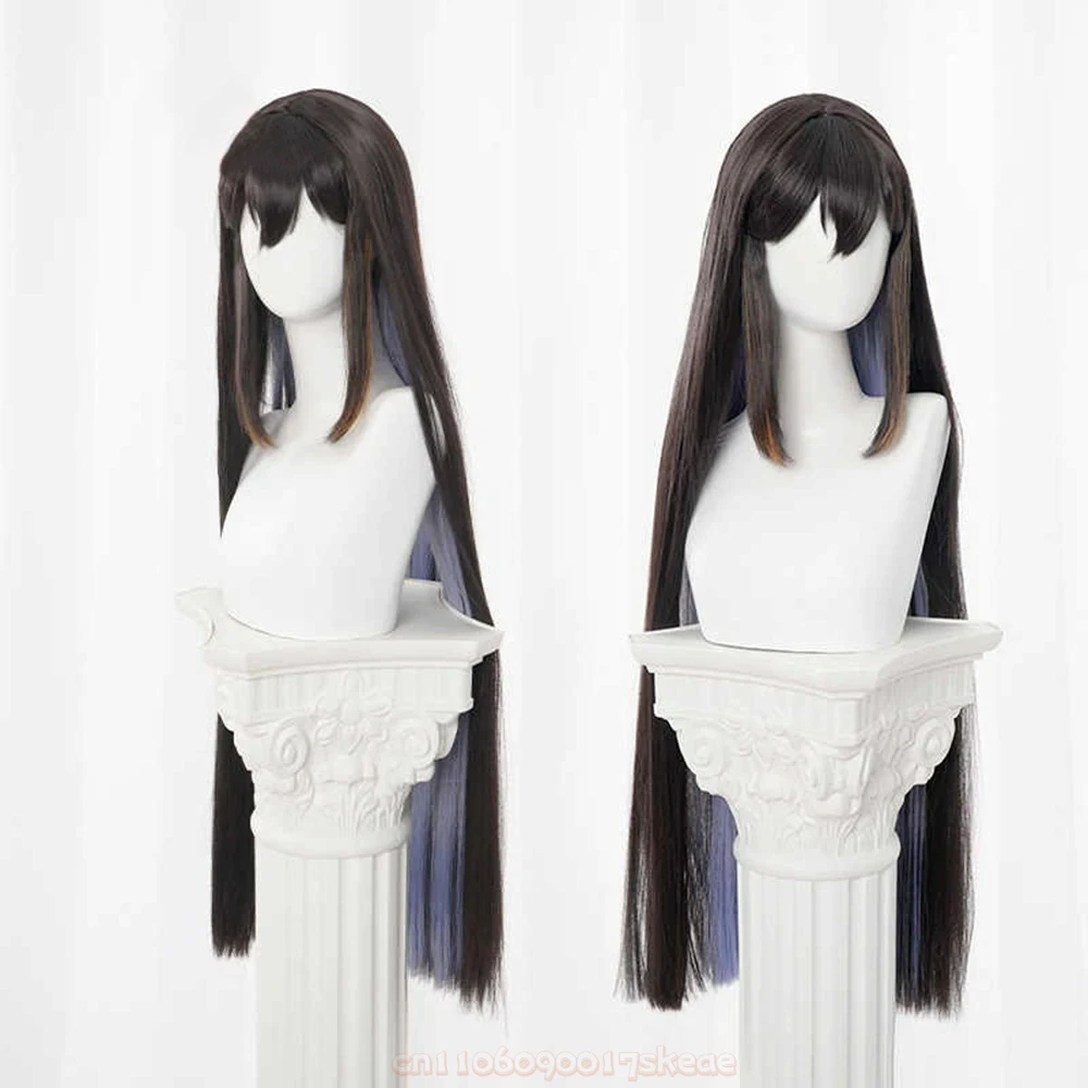 게임 혼카이 스타 레일 콘스탄스 코스프레 가발 더 달리아 여성 로리타 긴 머리 내열성 합성 가발 할로윈 소품