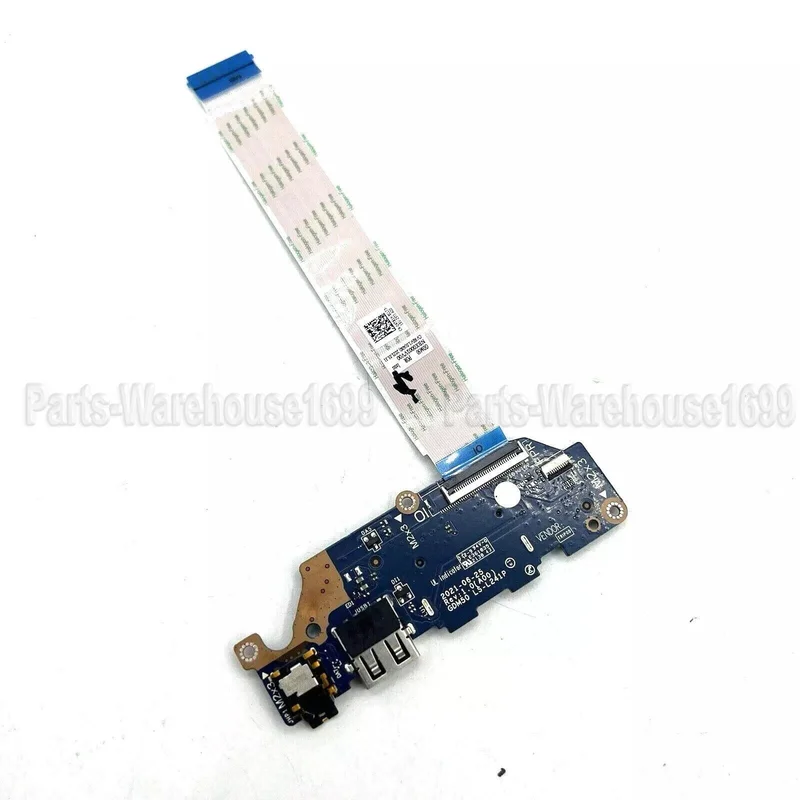 PP+  New for Dell Inspiron 3510 3511 3520 LS-L241P USB Card Reader Audio IO Board