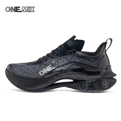 ONEMIX 2024 Carbon Plate Marathon Running Racing Shoes uomo professionale stabile Supp ort Shock-relief Sneaker a rimbalzo ultraleggero