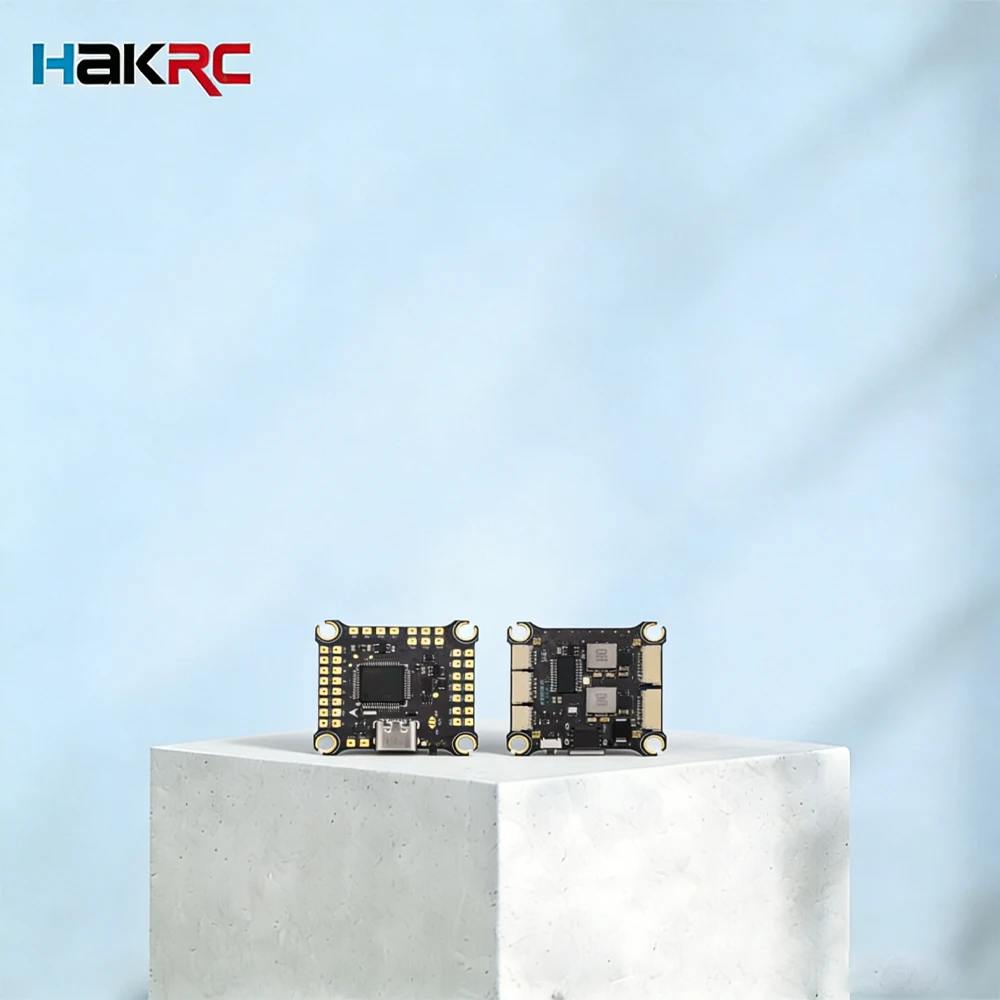 

Полетный контроллер HAKRC F405 V2 F4530V2 с гироскопом ICM42688, барометром, 16M Blackbox, двойным BEC для FPV-дронов для фристайла и гонок