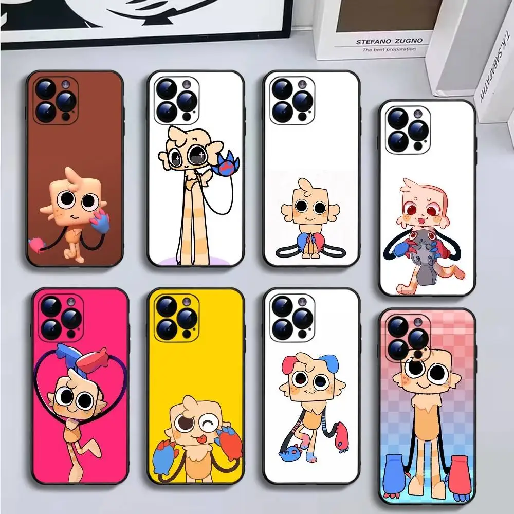 

G-Goob D-Dandys World Phone Case For iPhone16,15,14,13,12,11 Plus,Pro Max,XS,X,XR,SE,Mini,8,7,Soft Black Cover