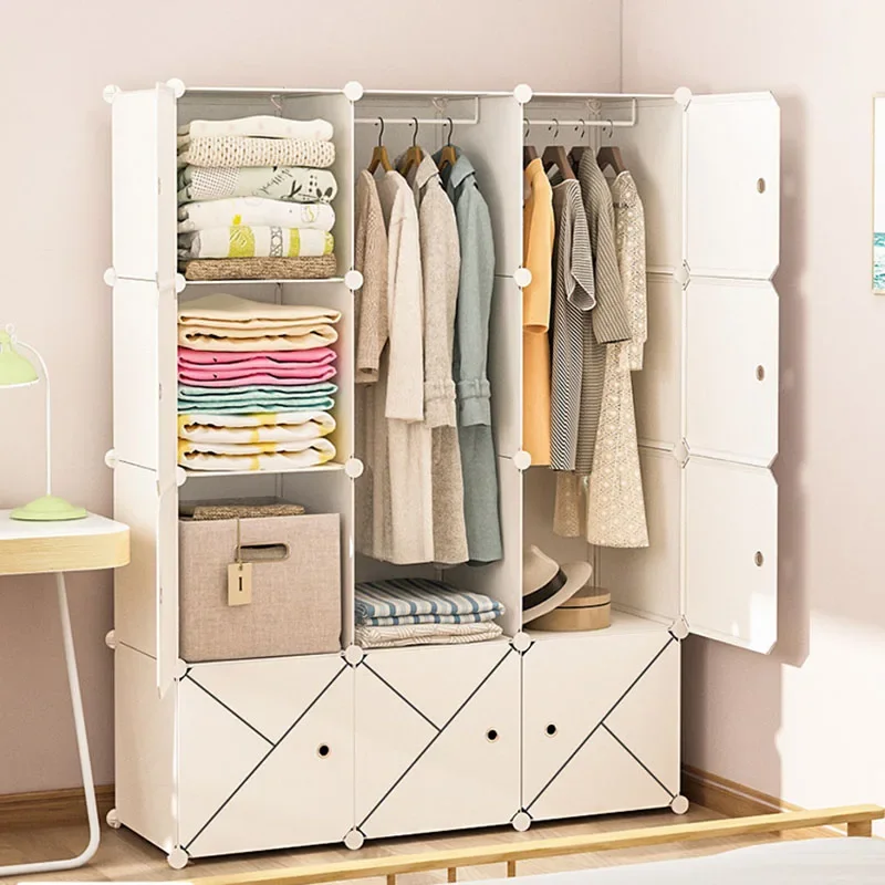 Display Clothes Wordrobe Shoe Storage Partitions Dressing Rooms Waredrobe Closet Space Saving Organizer Schrank Home Furniture