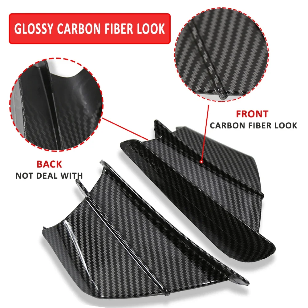

For Yamaha Bws Rs Jog Joe Tmax 530 560 500 Tmax530 Tmax560 Dx Motorcycle Winglet Aerodynamic Wing Spoilers Accessories 1 Set