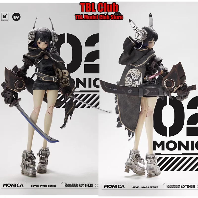 

In Stock Beautiful Chemistry UV202415 1/6 Scale Cyber Machinery Design No. 02 Monica 12-inch Full Set Action Figure Soldier