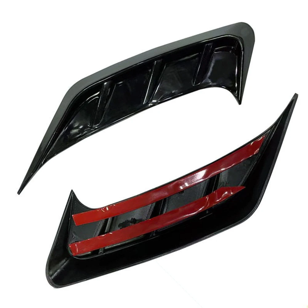 Car Rear Light Eyelid Covers Stickers RS4 Style Glossy Black Carbon Look For Audi A4L B9 2020+ Car Styling