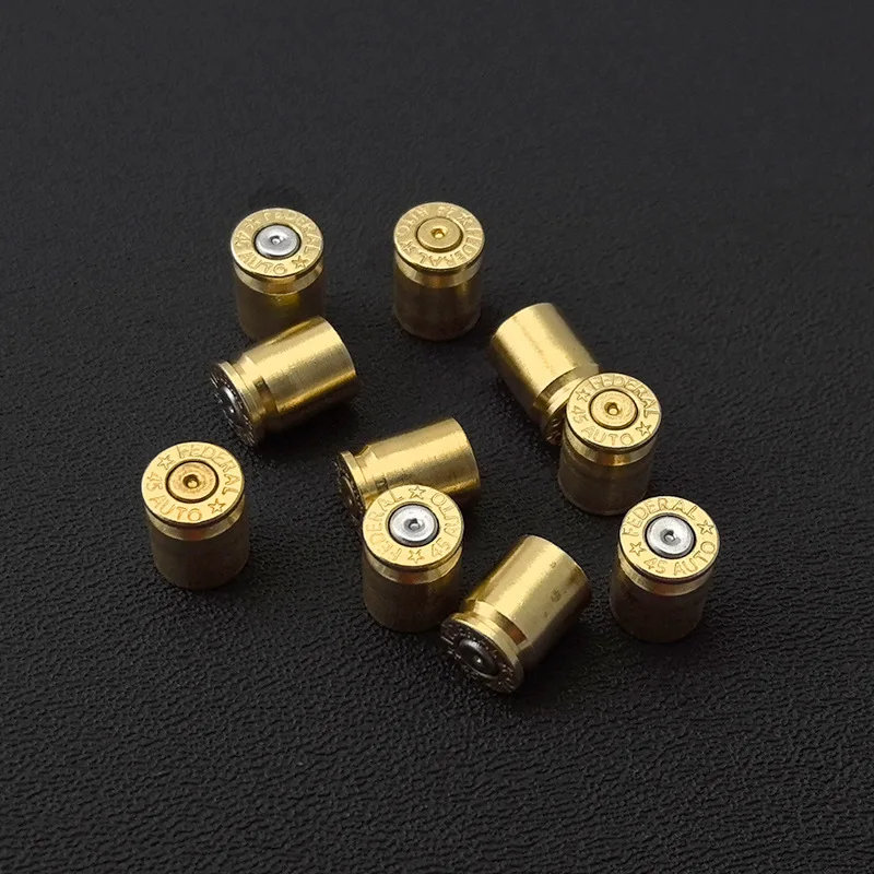 1pc 2 Types H62 Brass Personalized Vavle Cap Air Nozzle Cover For Car Motorcycle Mountain Bike Bottom Fire 45 AUTO FEDERAL LOGO